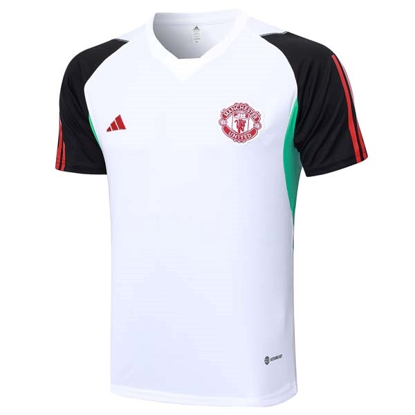 Trikot Entrainement Manchester United 2023-2024 Weiß